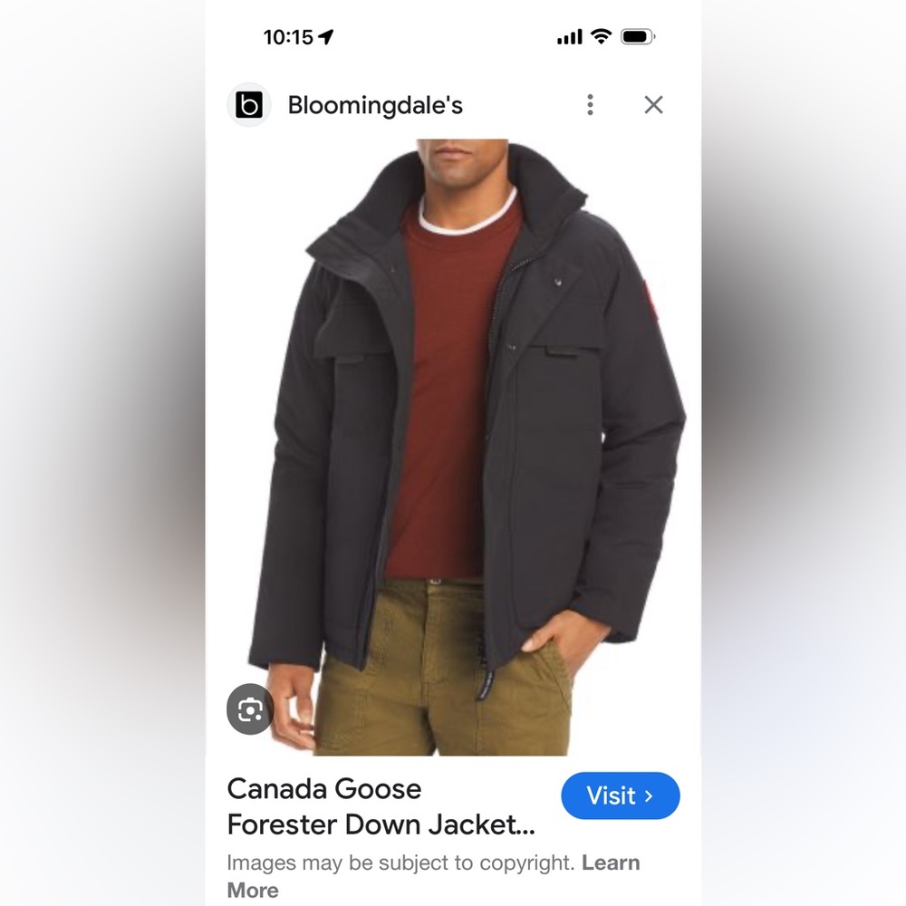 Men's Black Jacket
